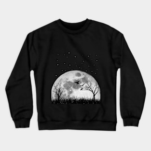 moon Crewneck Sweatshirt